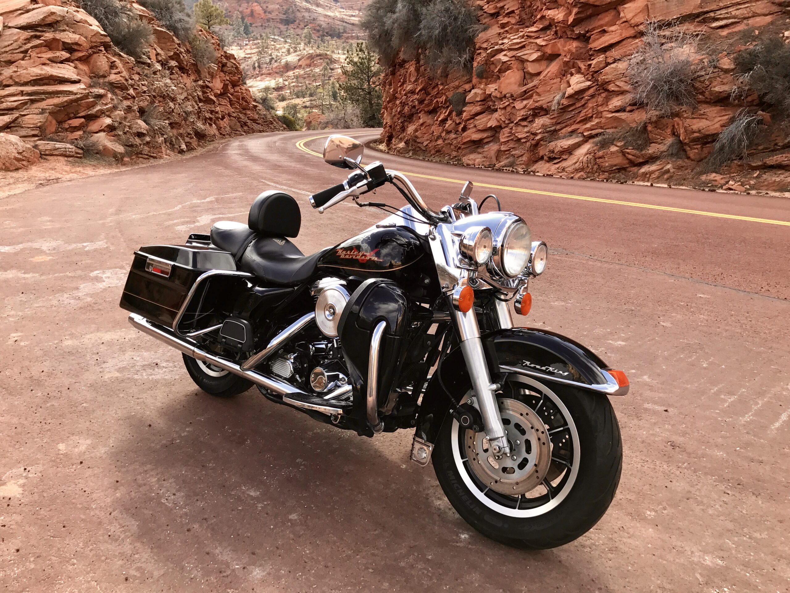 Motorcycle Touring on Red Rock Roads